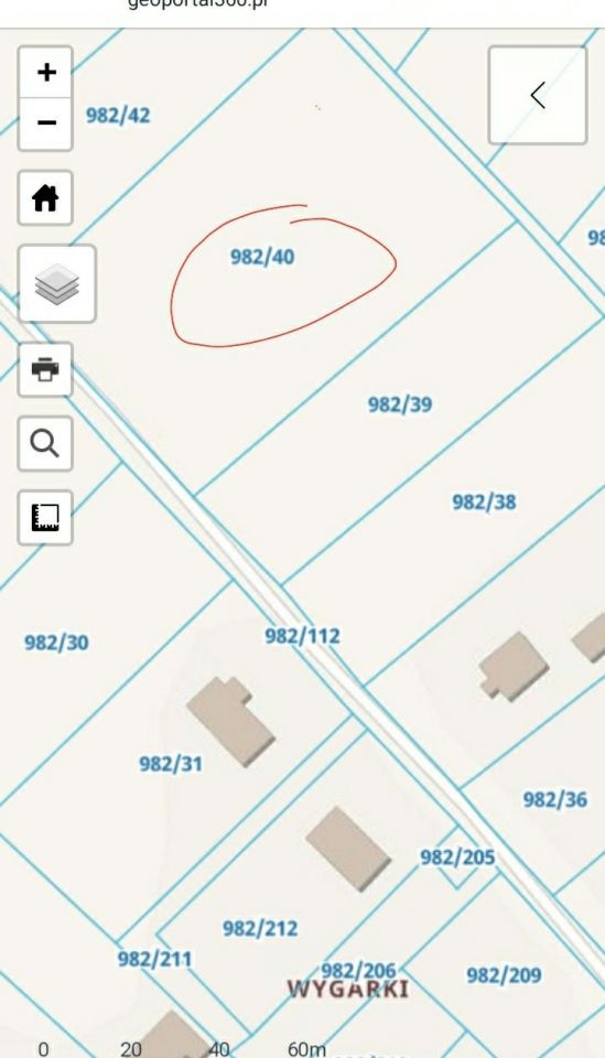 Działka budowlana Pełkinie Wygarki