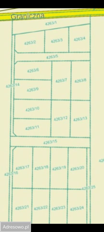 Działka budowlana Szamotuły, ul. Graniczna