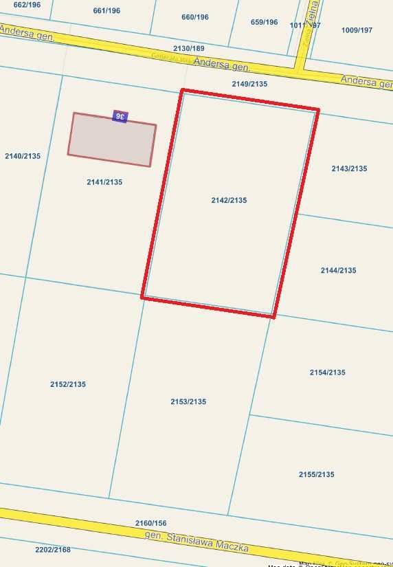 Działka budowlana Prudnik, ul. gen. Andersa. Zdjęcie 2