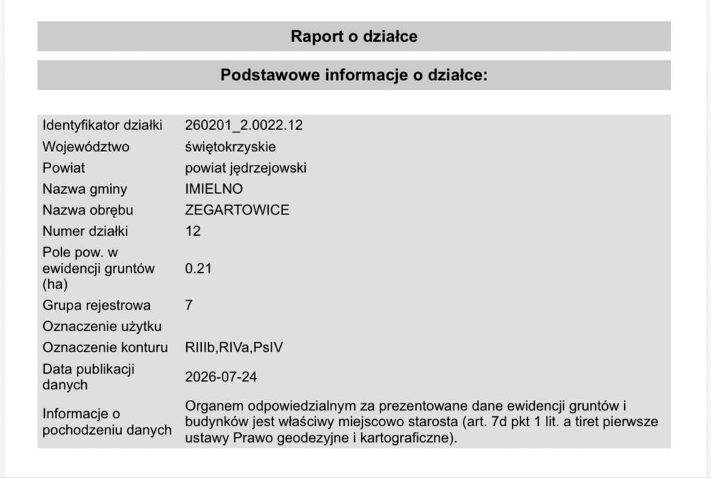 Działka budowlana Zegartowice. Zdjęcie 8