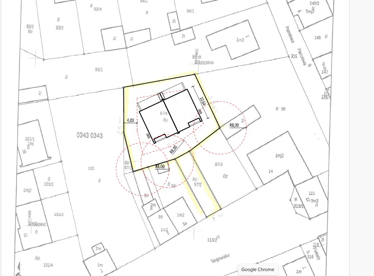 Działka inwestycyjna Bydgoszcz Fordon, ul. Targowisko