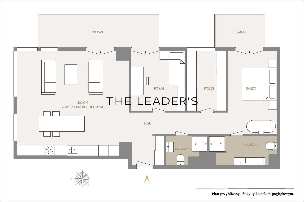 Mieszkanie 4-pokojowe Warszawa Wola, ul. Grzybowska. Zdjęcie 5