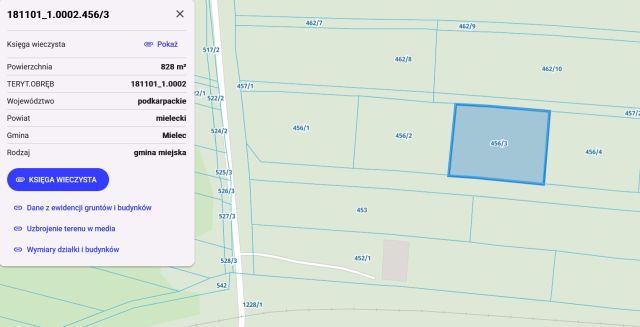 Działka budowlana Mielec Cyranka, ul. Leona Wanatowicza. Zdjęcie 1