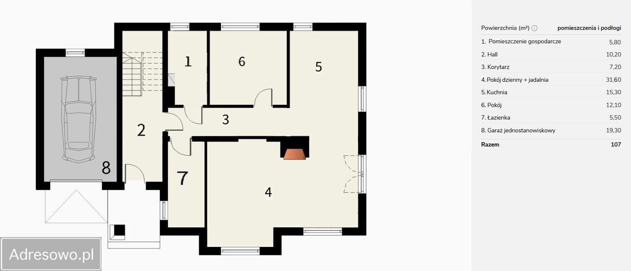 dom wolnostojący, 5 pokoi Kiekrz, ul. Boczna. Zdjęcie 19