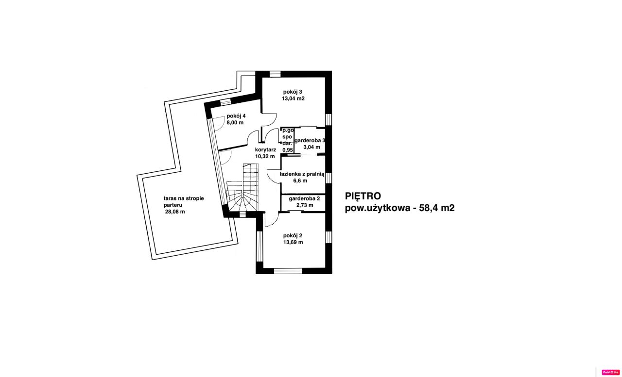 dom wolnostojący, 5 pokoi Bezrzecze, ul. Mahoniowa. Zdjęcie 6