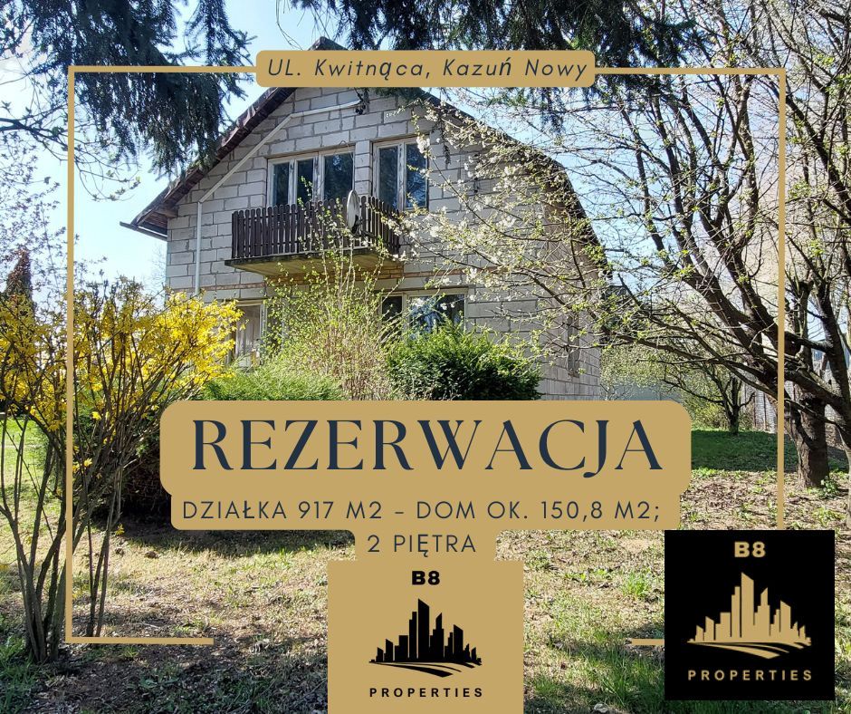 dom wolnostojący, 5 pokoi Kazuń Nowy, ul. Kwitnąca