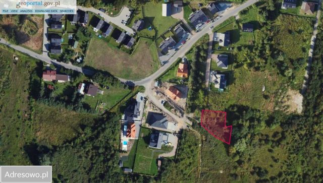 Działka budowlana Kraków Kliny, ul. Spacerowa. Zdjęcie 1