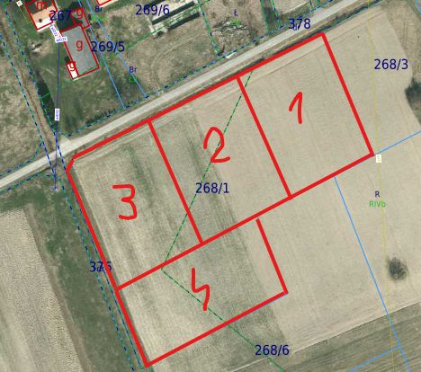 Działka budowlana Desznica. Zdjęcie 1