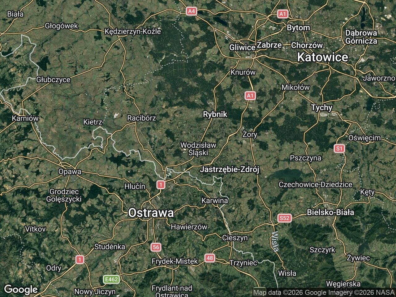 Mieszkanie 3-pokojowe Wodzisław Śląski Stary Wodzisław, ul. ks. płk. Wilhelma Kubsza. Zdjęcie 1