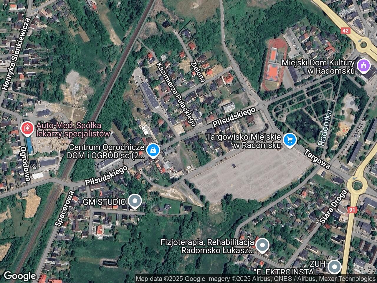 Działka rolno-budowlana Radomsko, ul. Piłsudskiego