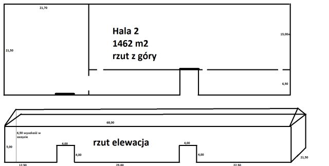 Hala/magazyn Mielec Rzochów, ul. Kolejowa. Zdjęcie 2