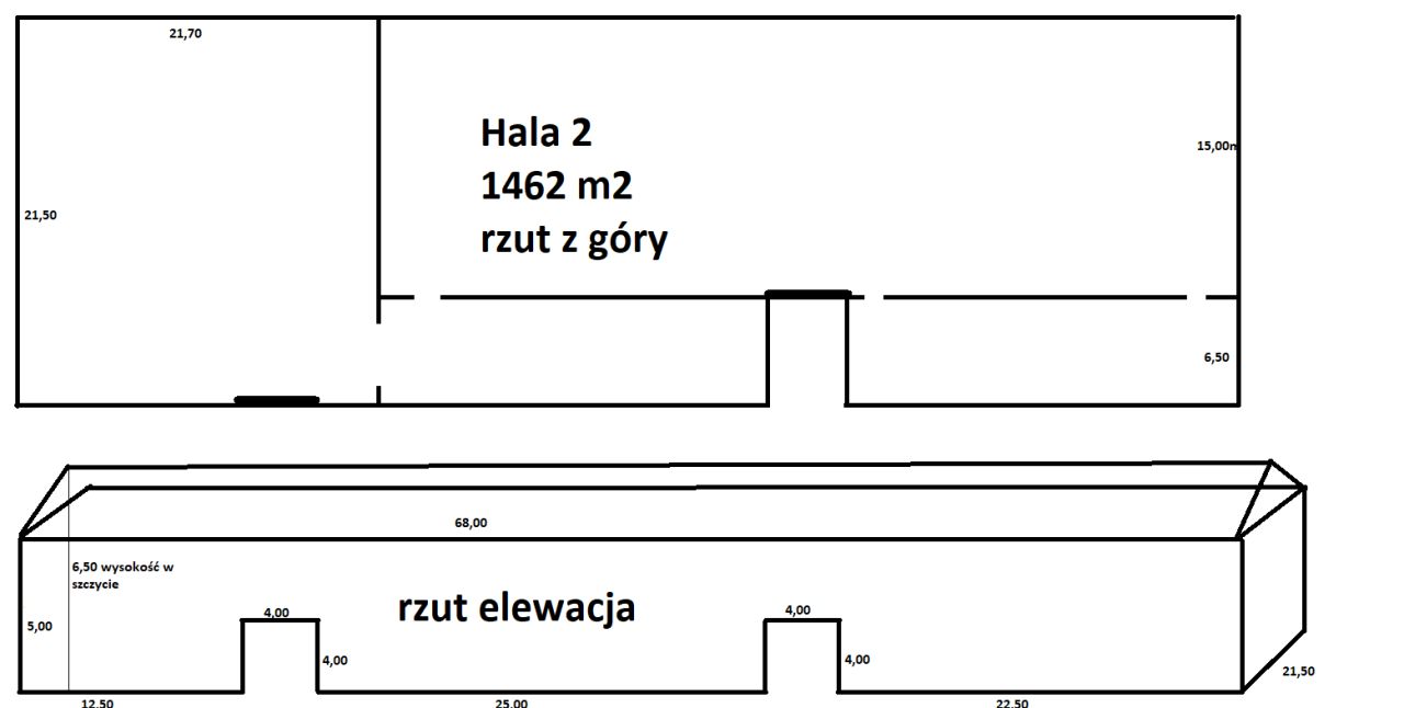 Hala/magazyn Mielec Rzochów, ul. Kolejowa. Zdjęcie 2