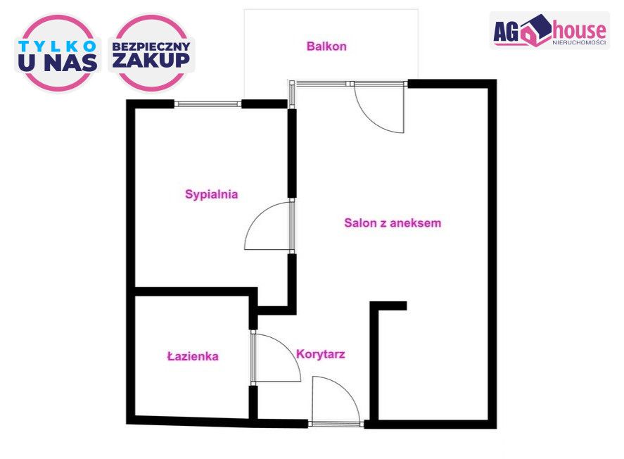 Mieszkanie 2-pokojowe Gdańsk Morena, ul. Franciszka Rakoczego. Zdjęcie 14