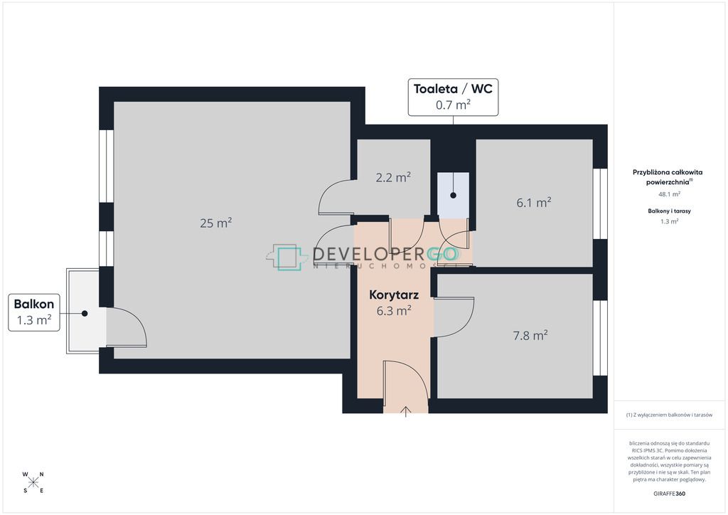 Mieszkanie 2-pokojowe Białystok Białostoczek, ul. Olsztyńska. Zdjęcie 13