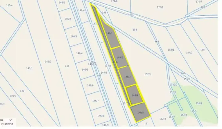 Działka rolna Siedliska