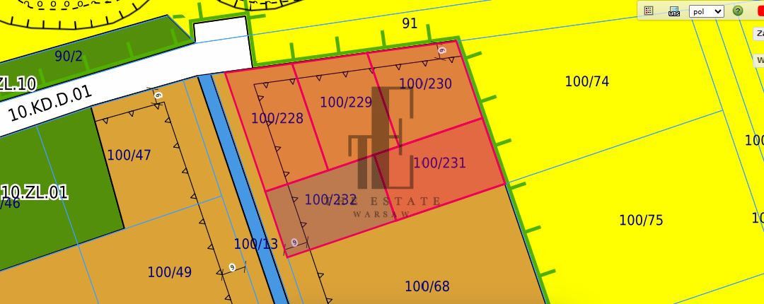 Działka budowlana Sarbsk, ul. Przybrzeże. Zdjęcie 2