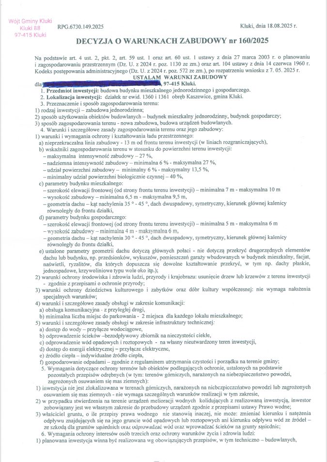 Działka rolno-budowlana Kaszewice. Zdjęcie 2