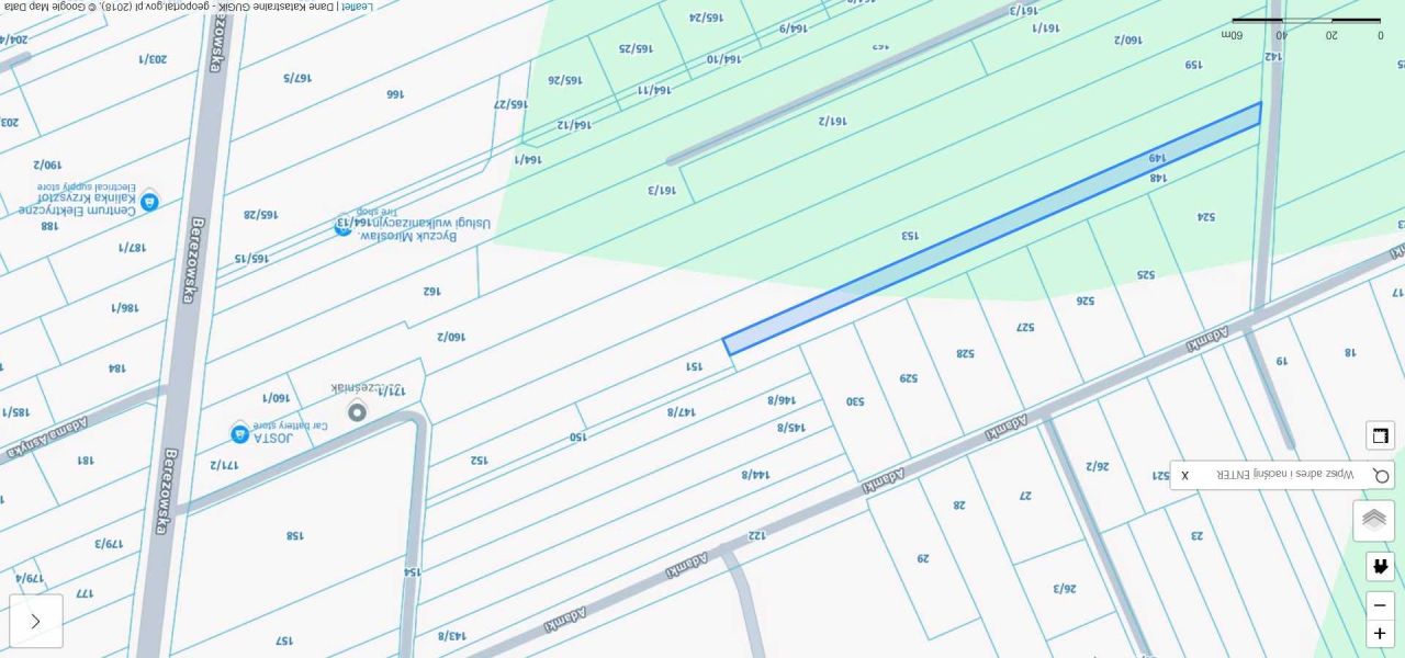 Działka budowlana Międzyrzec Podlaski, ul. Adamki. Zdjęcie 4
