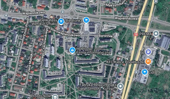 Garaż/miejsce parkingowe Kielce Barwinek, ul. Starowapiennikowa