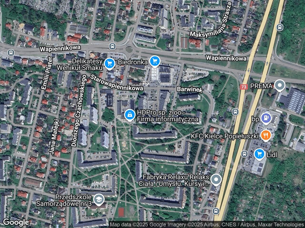 Garaż/miejsce parkingowe Kielce Barwinek, ul. Starowapiennikowa