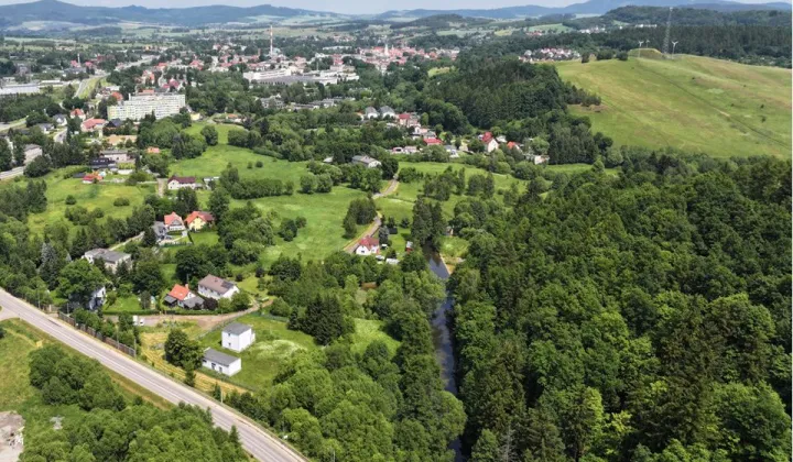 Działka inwestycyjna Kamienna Góra, ul. Zielona