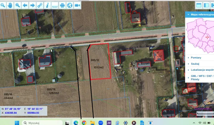 Działka budowlana Brzeziny, ul. Ignacego Potockiego