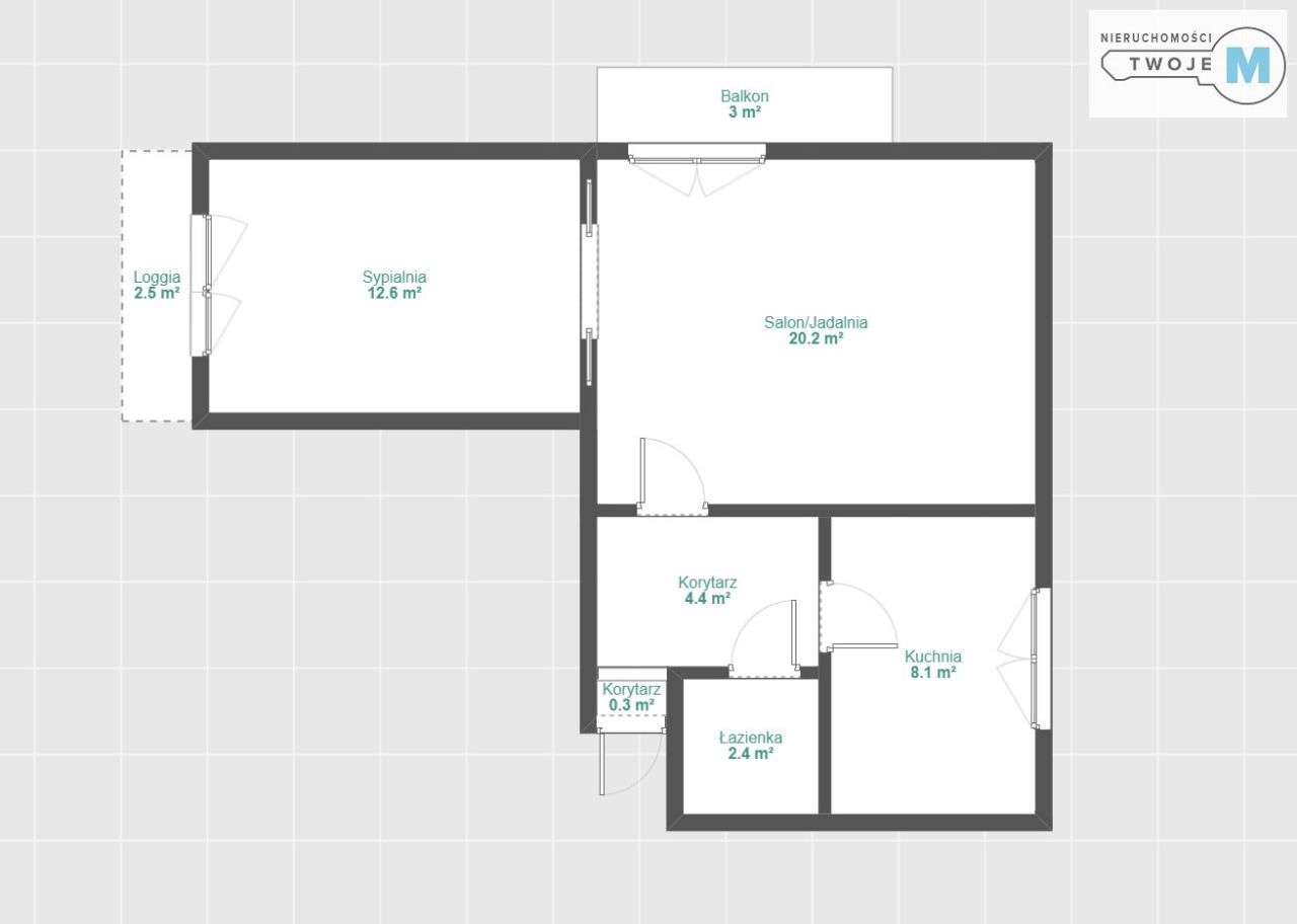 Mieszkanie 2-pokojowe Kielce Centrum, ul. gen. Józefa Bema. Zdjęcie 11