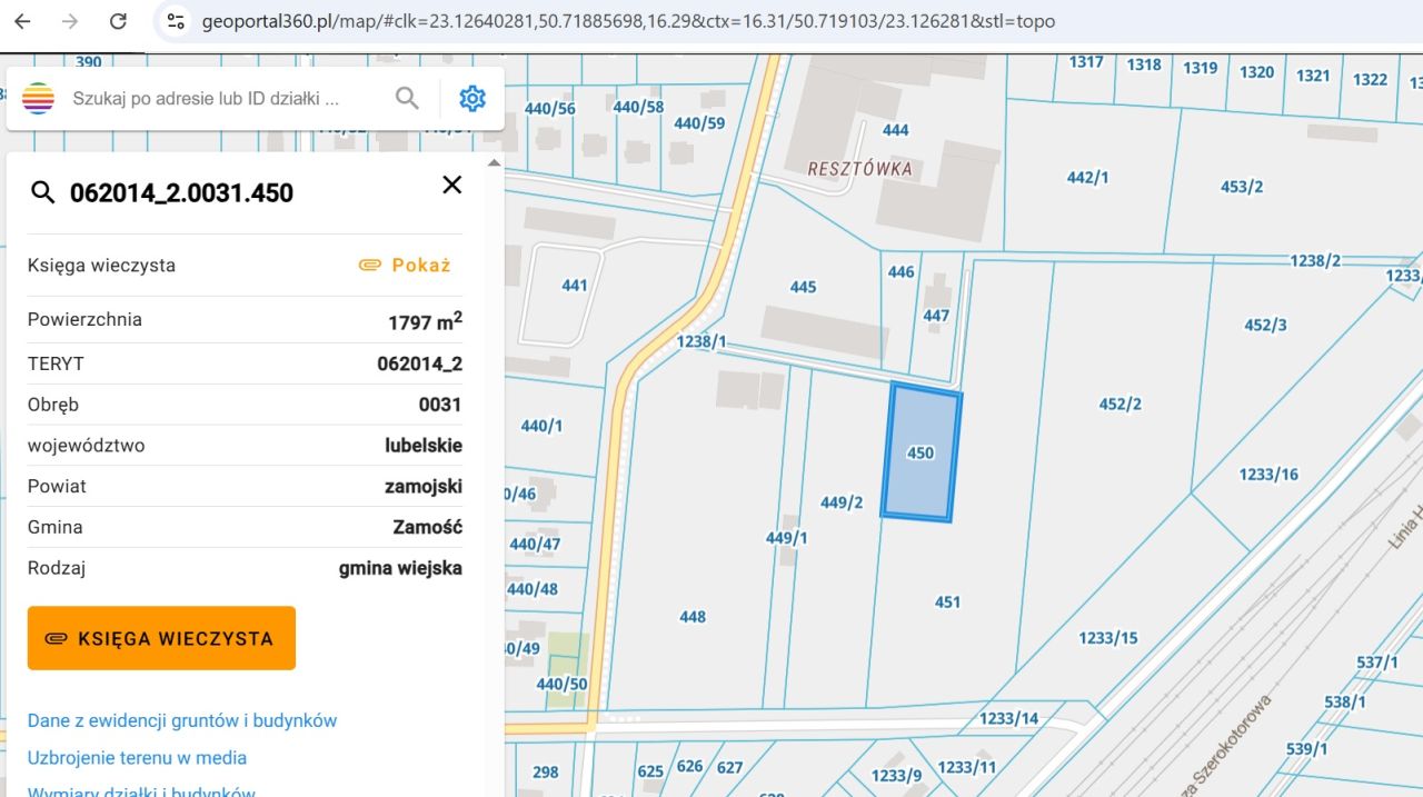 Działka rolna Zawada. Zdjęcie 1