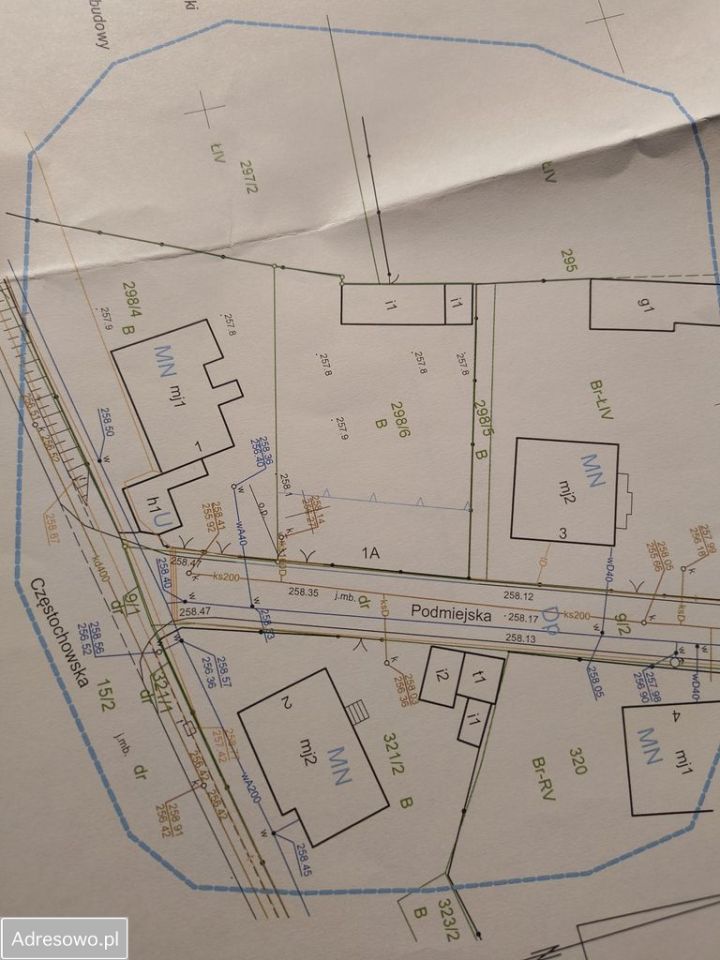 Działka budowlana Wyrazów, ul. Podmiejska. Zdjęcie 4