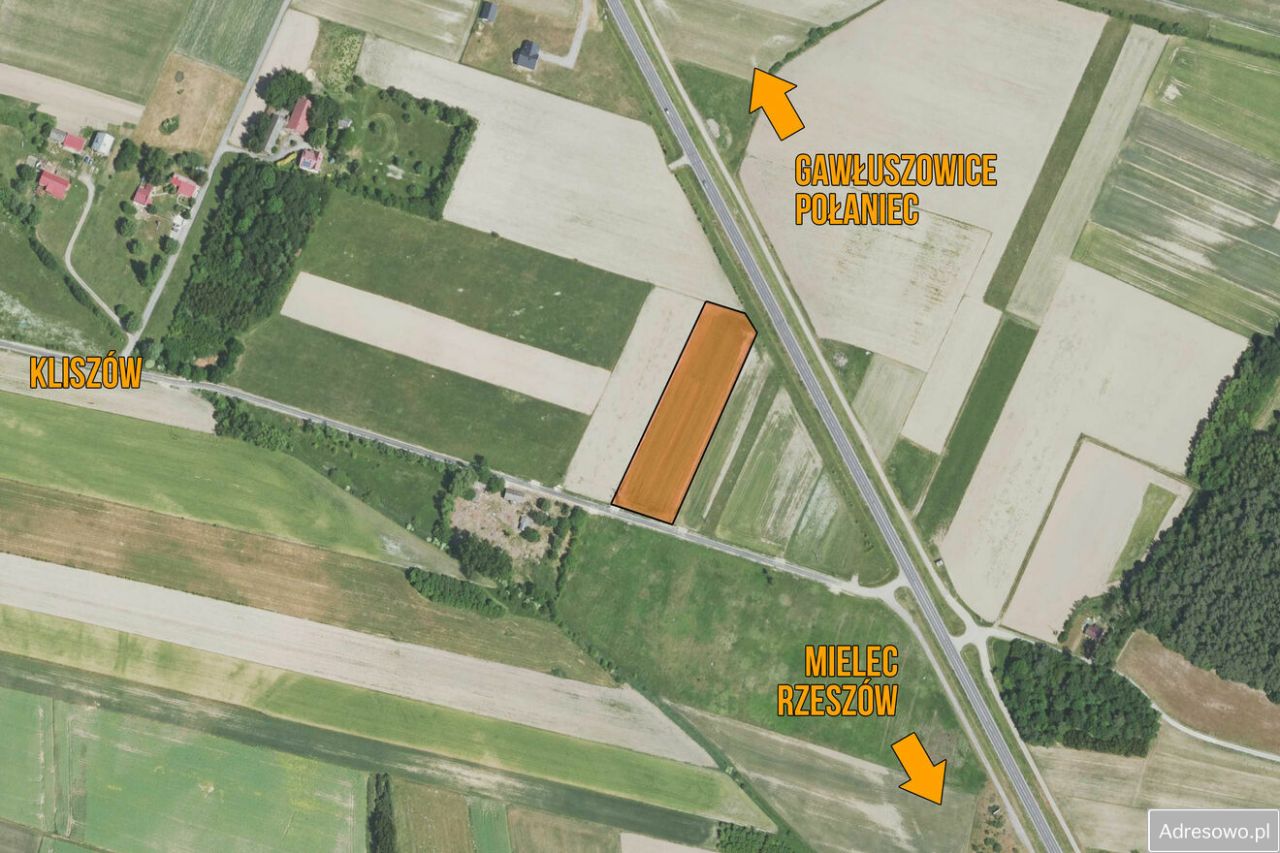 Działka budowlana Kliszów. Zdjęcie 3