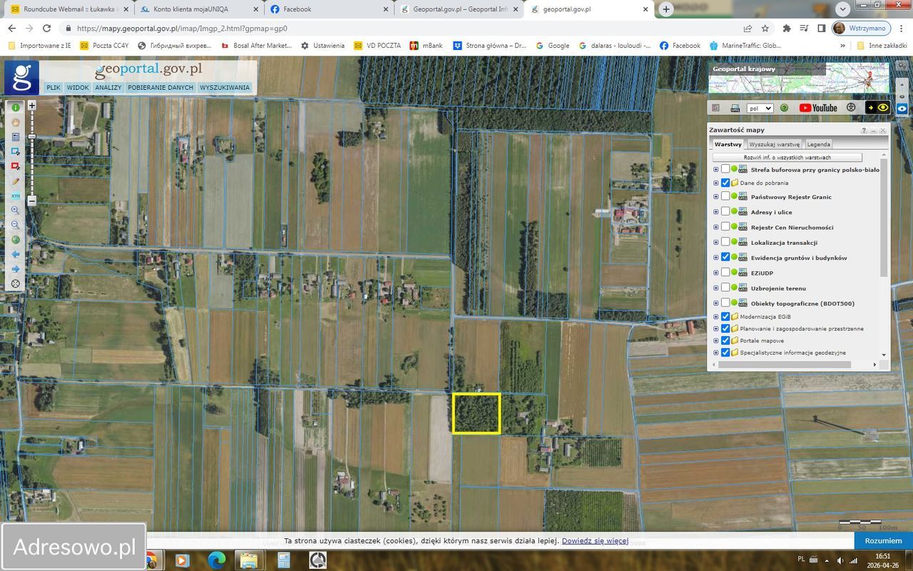 Działka budowlana Łukawka. Zdjęcie 12