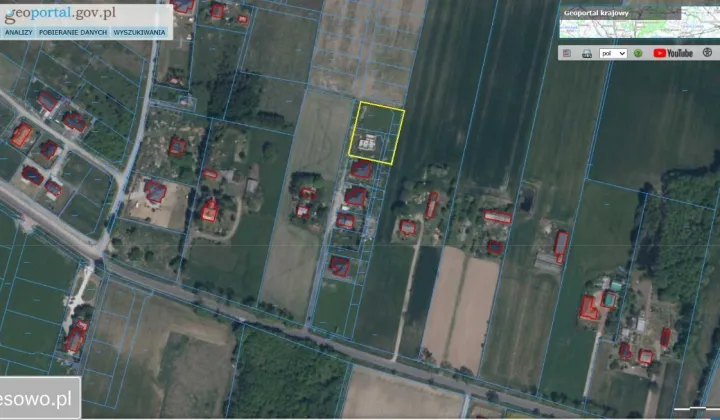 Działka budowlana Łagiewniki