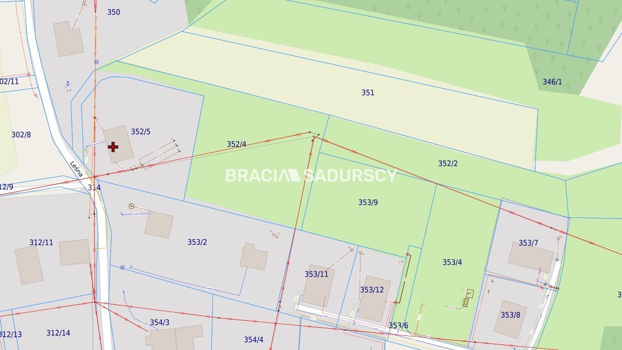 Działka budowlana Chorowice, ul. Leśna. Zdjęcie 6