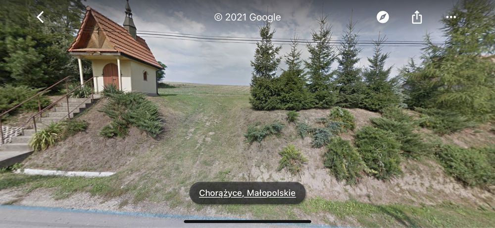 Działka budowlana Chorążyce