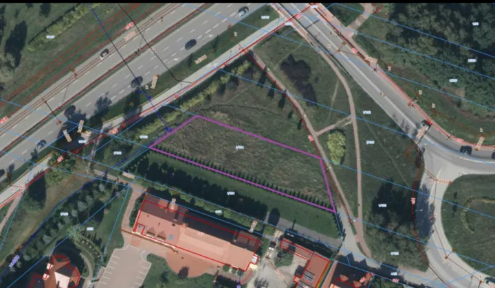 Działka budowlana Kielce Bocianek, ul. Radomska