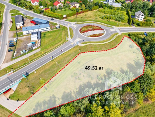 Działka inwestycyjna Czudec, ul. Rzeszowska. Zdjęcie 2