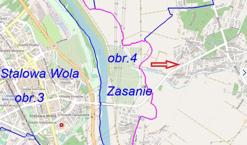 Działka inwestycyjna Pysznica Podborek, ul. Kolonia. Zdjęcie 2