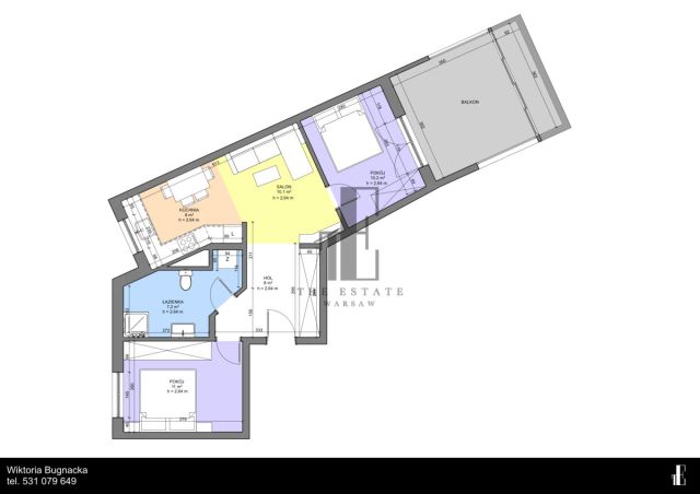 Mieszkanie 2-pokojowe Warszawa Białołęka, ul. Romana Maciejewskiego. Zdjęcie 7