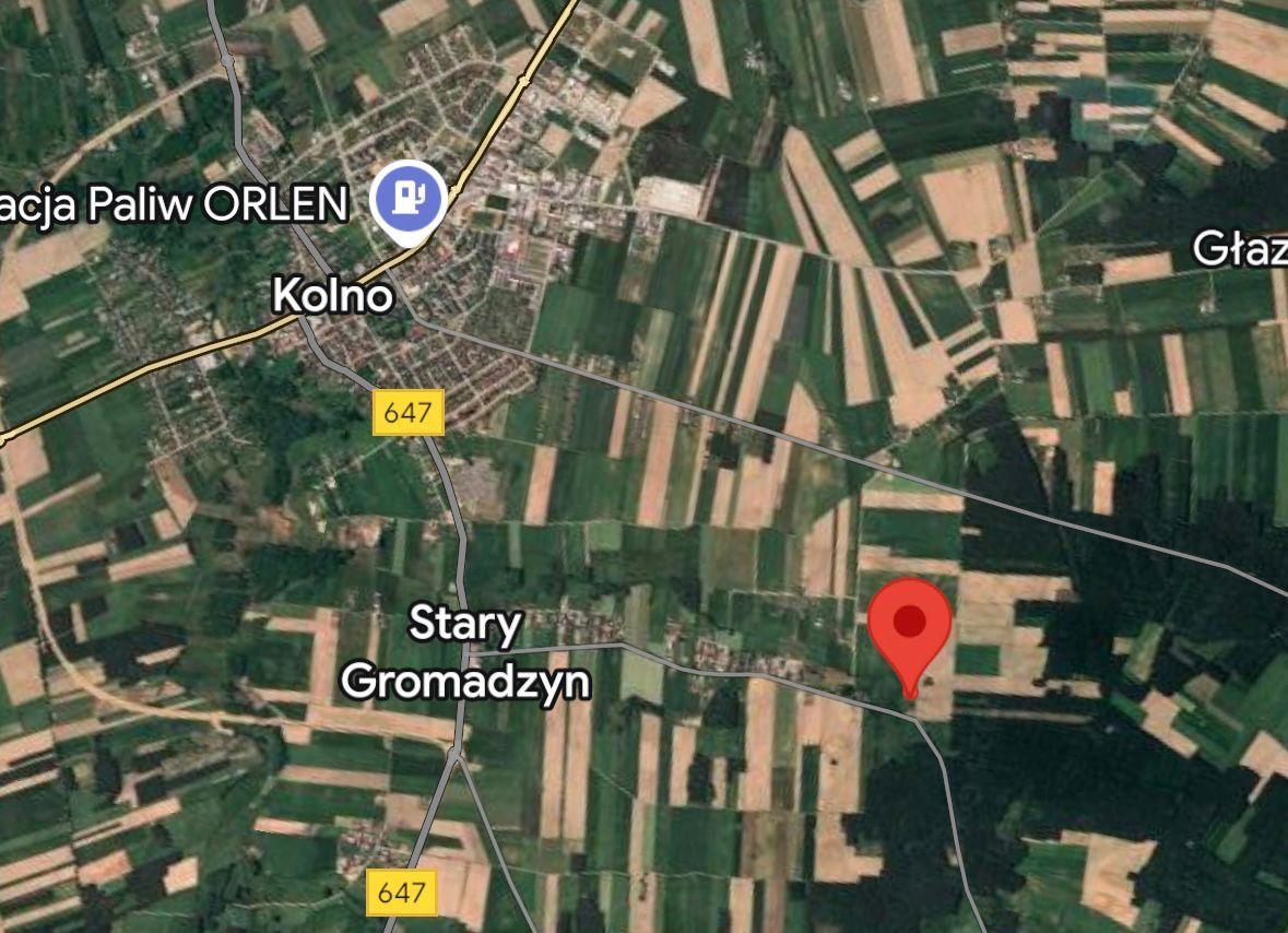 Działka budowlana Stary Gromadzyn. Zdjęcie 5