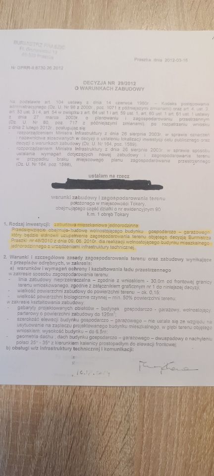 Działka rolno-budowlana Tokary. Zdjęcie 4