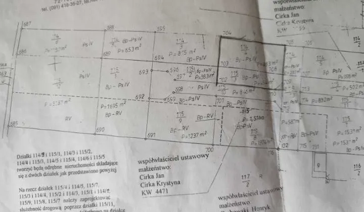 Działka budowlana Rurzyca, ul. Żurawia