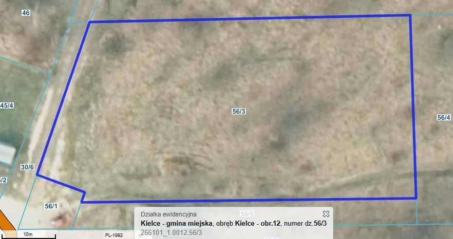 Działka budowlana Kielce, ul. Świerczyńska