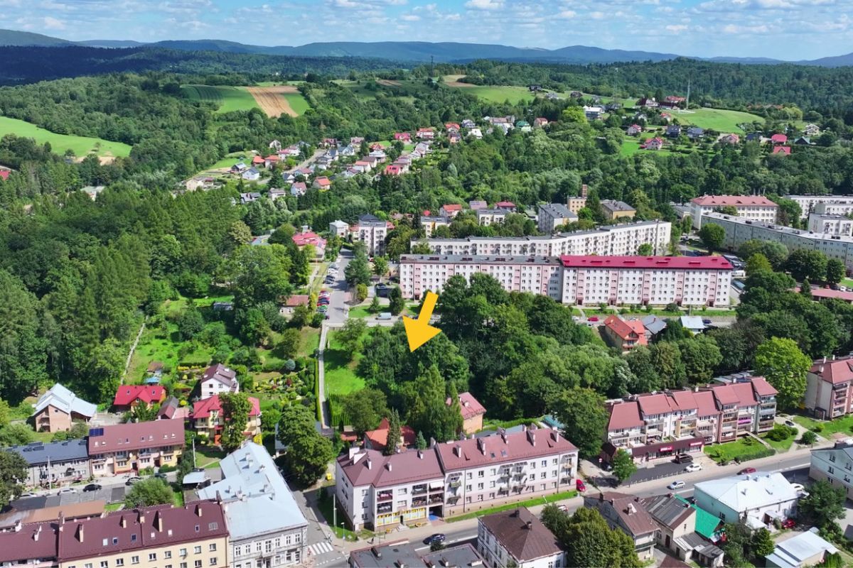 Działka inwestycyjna Lesko, ul. Piotra Kmity