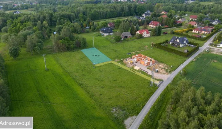 Działka budowlana Borek Szlachecki, ul. Łanowa