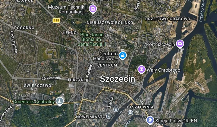 Działka rod Szczecin Centrum