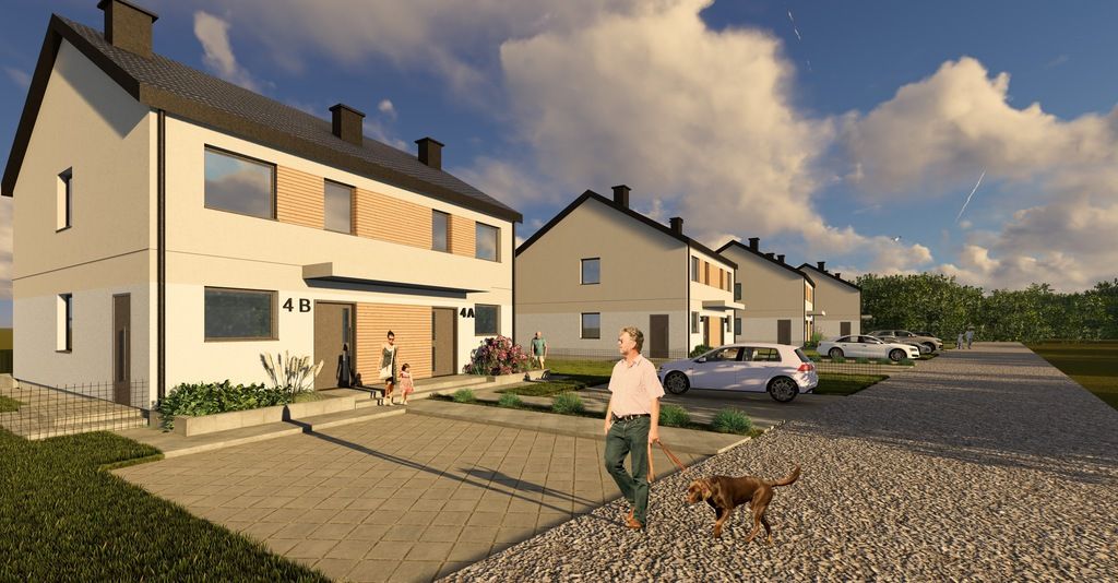 bliźniak, 4 pokoje Zaczernie