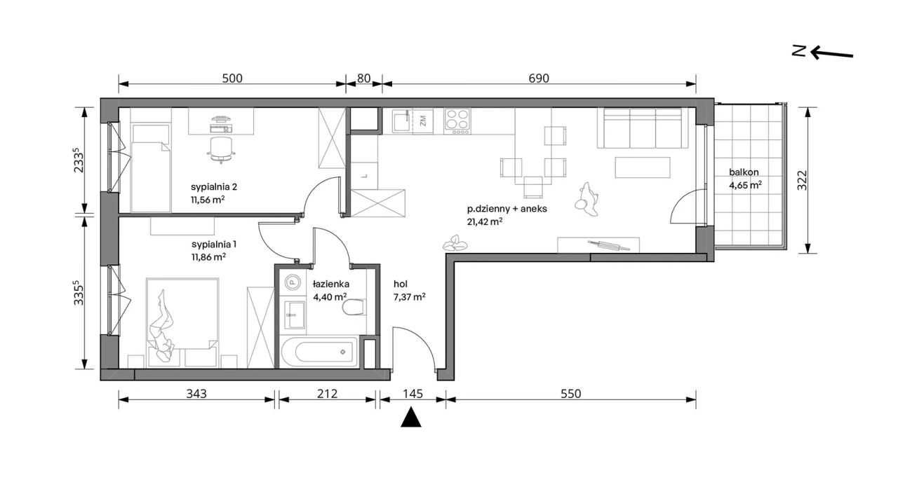 Mieszkanie 3-pokojowe Warszawa Włochy, ul. Trzcinowa. Zdjęcie 7