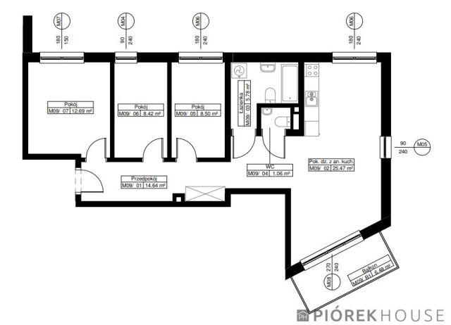 Mieszkanie 4-pokojowe Warszawa Białołęka, ul. Światowida. Zdjęcie 2