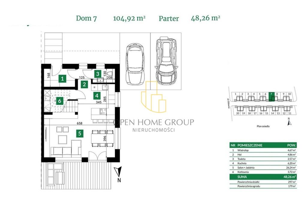 bliźniak, 5 pokoi Krzyżowice. Zdjęcie 13