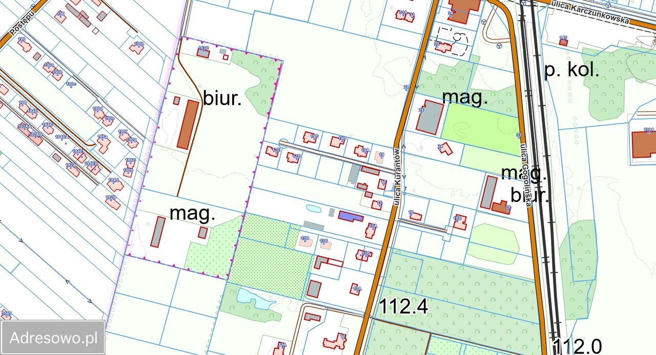 Działka budowlana Warszawa Ursynów, ul. Kurantów. Zdjęcie 3